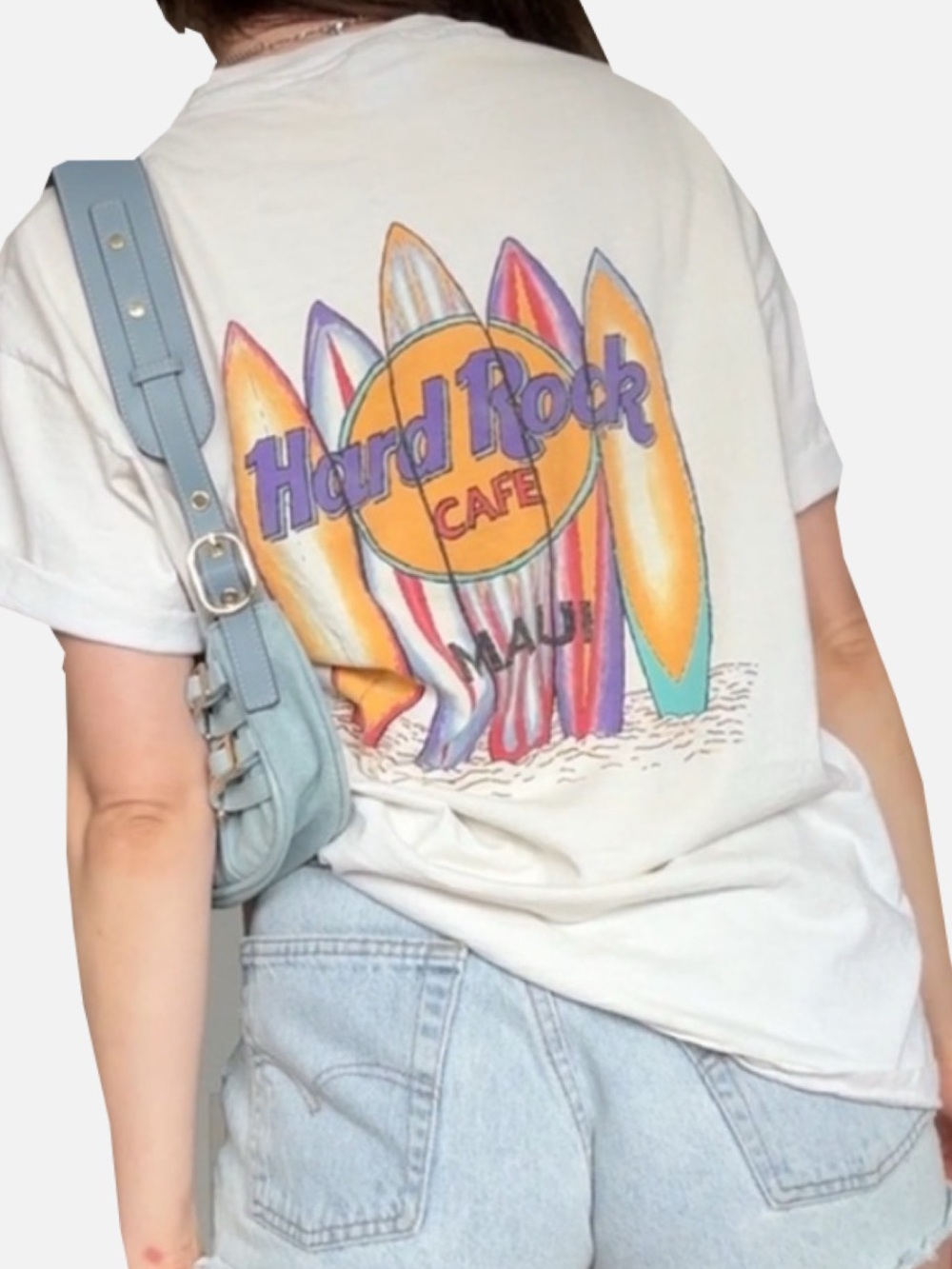 Vtg hard rock Maui tee